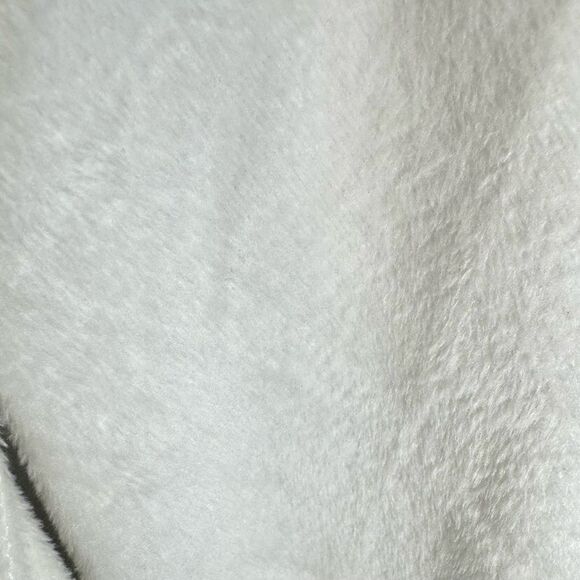 Cable & Gauge white fleece lined vest cardigan size XL - Picture 5 of 7